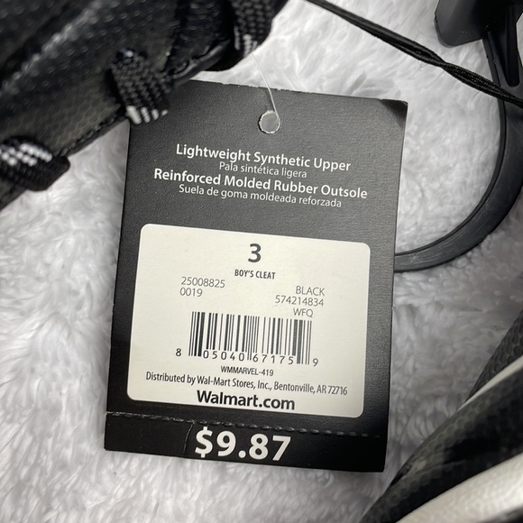 Athletic Works kid Boy soccer Clit sz 3 - Picture 4 of 6